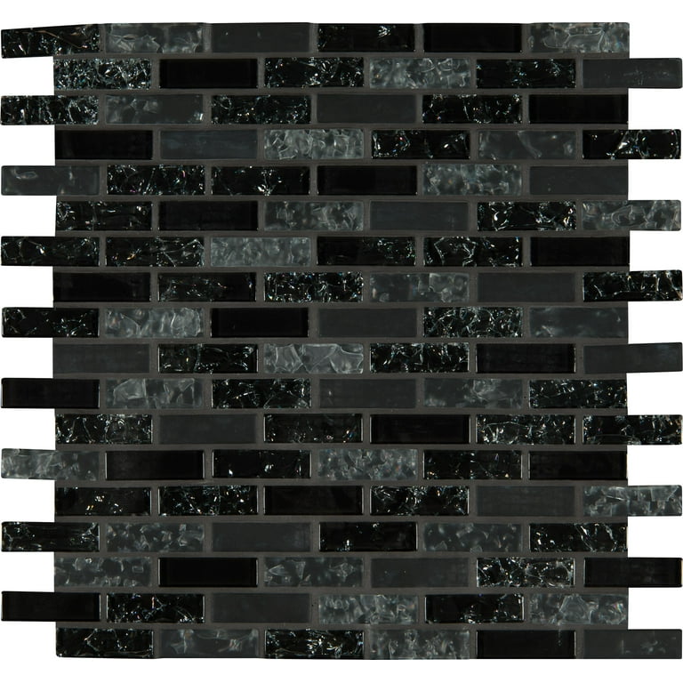 MSI Glissen 12 in. x 12 in. x 6mm Glass Mesh-Mounted Mosaic Tile (15 sq. ft./case) MSI Glissen 12 in. x 12 in. x 6mm Glass Mesh-Mounted Mosaic Tile (15 sq. ft./case)