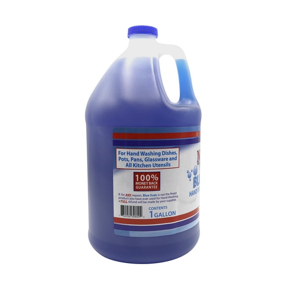 Glissen Chemical Nu-Foam Blue Suds Hand Dishwashing Detergent | 1-Gallon