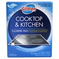 thumbnail image 1 of Glisten Cooktop & Kitchen Cleaning Pads, Dual-Action Scrub & Shine, Fresh Lemon, 8 Large/16 Small Pads, 1 of 2