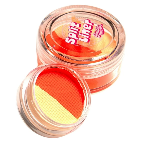 Glisten Cosmetics Split Liner - Peach Melba - UV Orange & Peach