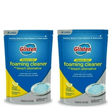 Glisten DP06N-PB Care Foaming Garbage Disposer Cleaner-4.9 Ounces 4 ct-2 pk