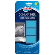 Glisten Dishwasher Cleaner & Freshener, 3 Tablets