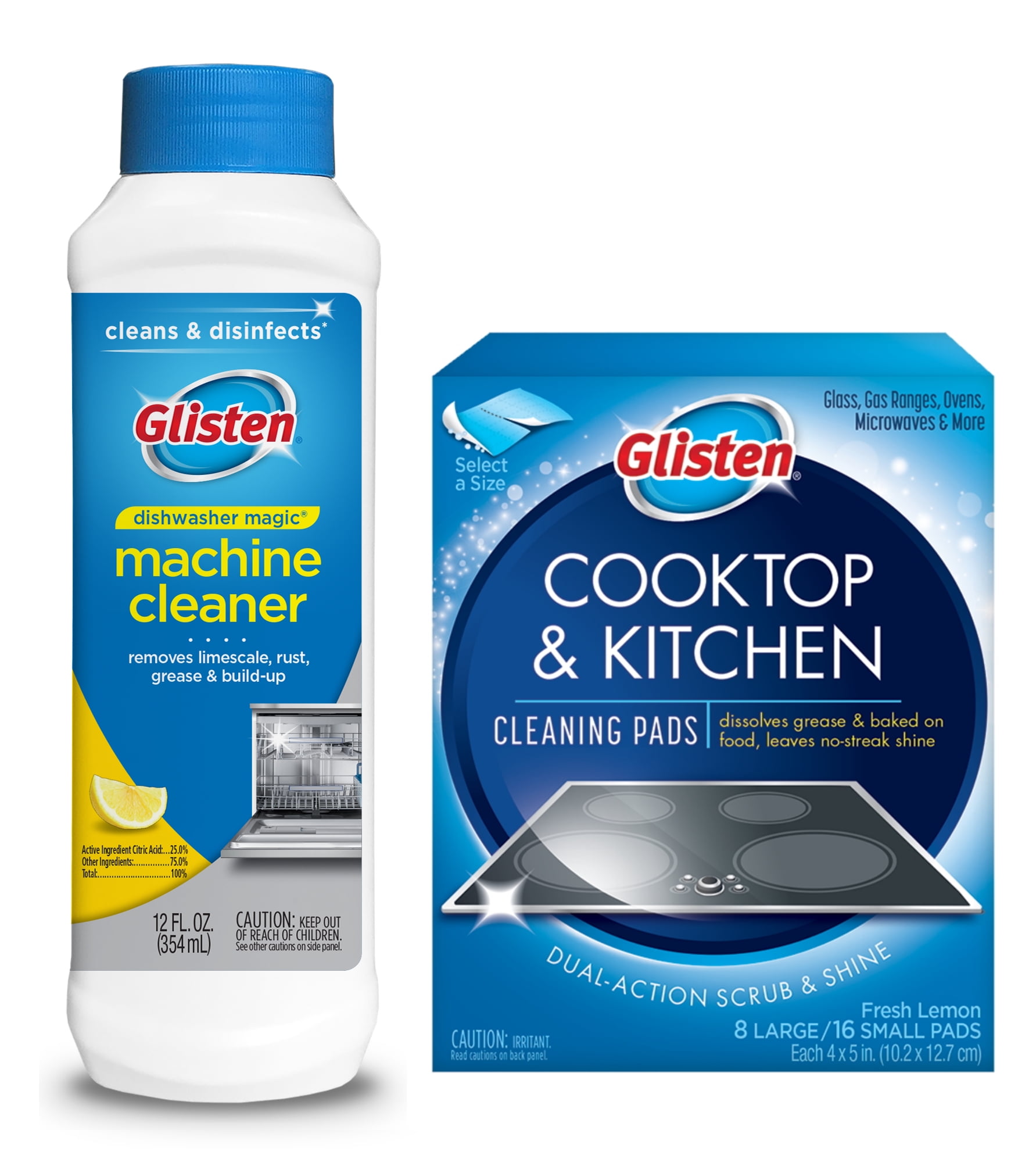 Glisten® Dishwasher Cleaner & Disinfectant
