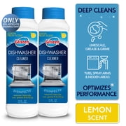 Glisten Dishwasher Cleaner and Disinfectant, 12 fl oz, 2 Pack