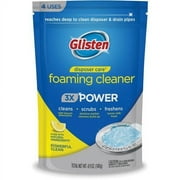 Glisten Disposer Care Foaming Cleaner 4.9 fl oz 0.2 quart - 4 / Pack - White, Blue
