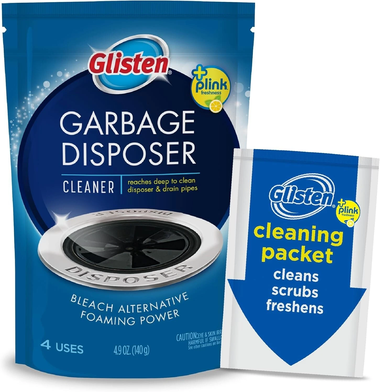 Glisten Garbage Disposer Cleaner And Freshener, Sink Disposal Odor Eliminator Wi
