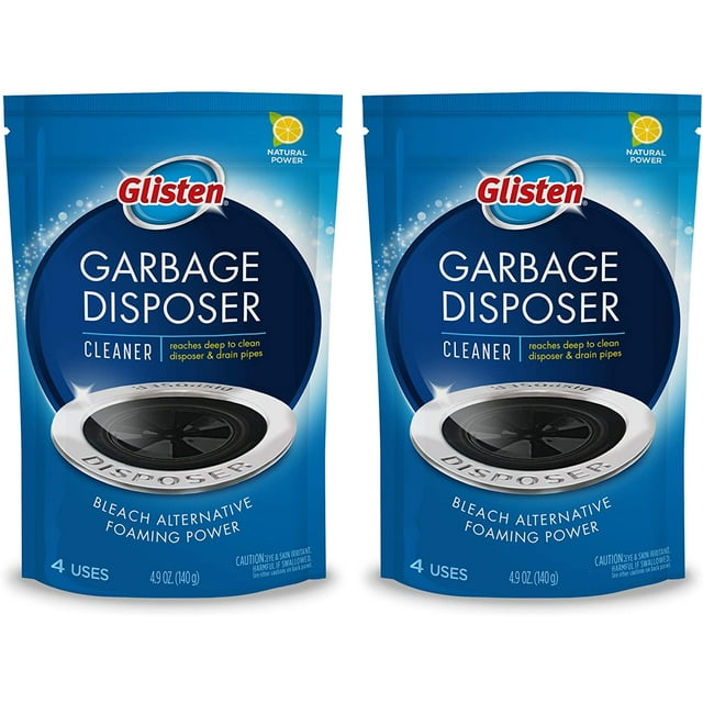 Glisten Garbage Disposer Cleaner and Freshener, Sink Disposal Odor