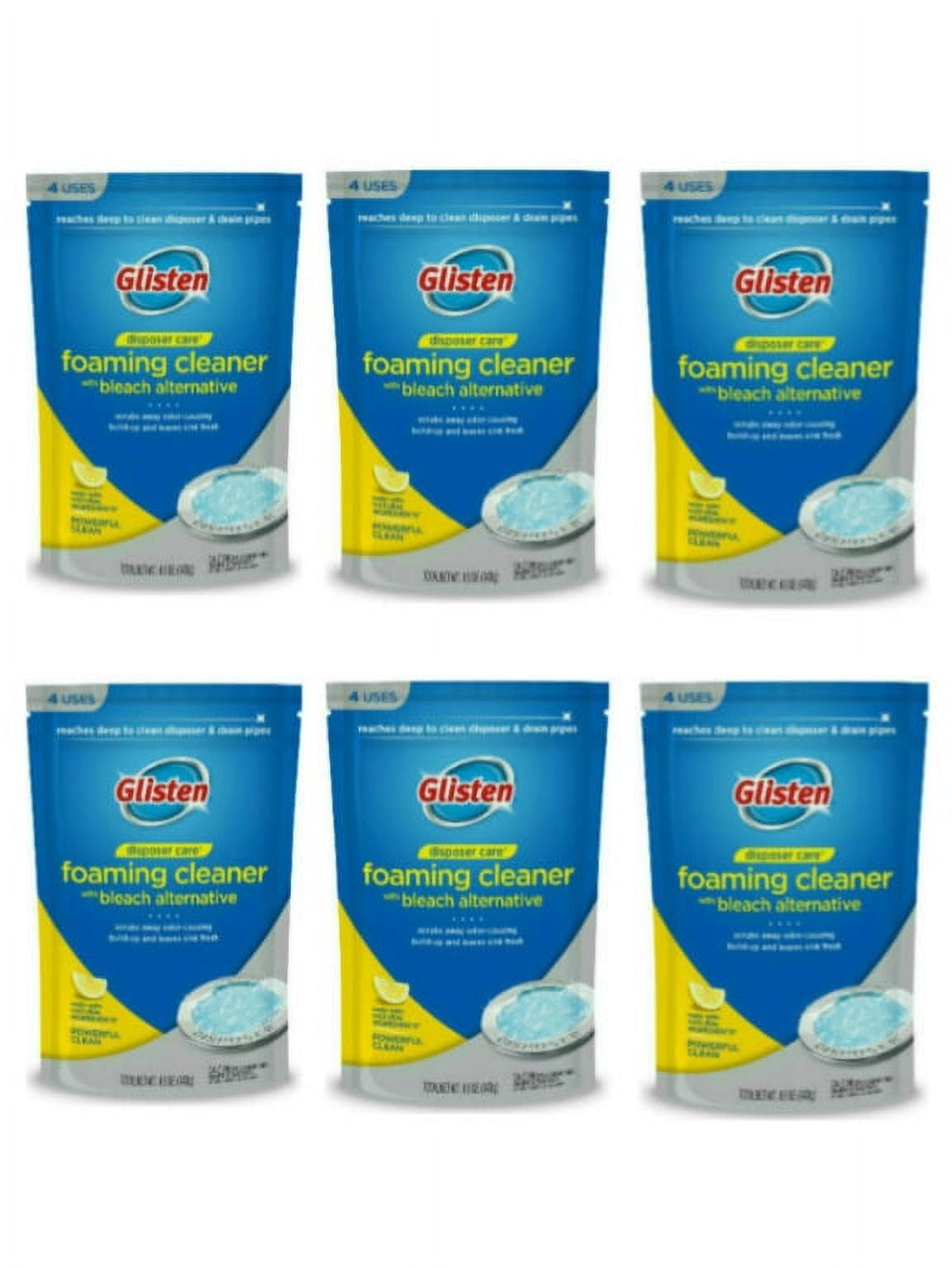 Glisten Garbage Disposer Cleaner and Freshener, Sink Disposal Odor