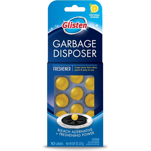 Glisten Garbage Disposer Freshener, Sink Disposal Odor Eliminator