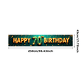 thumbnail image 1 of Glistening 70th Birthday Banner with Star Elements Background Backdrop Party Supplies Photography Props Birthday Decoration Event Decor Happy Birthday Celebration Party Decorations, 1 of 7
