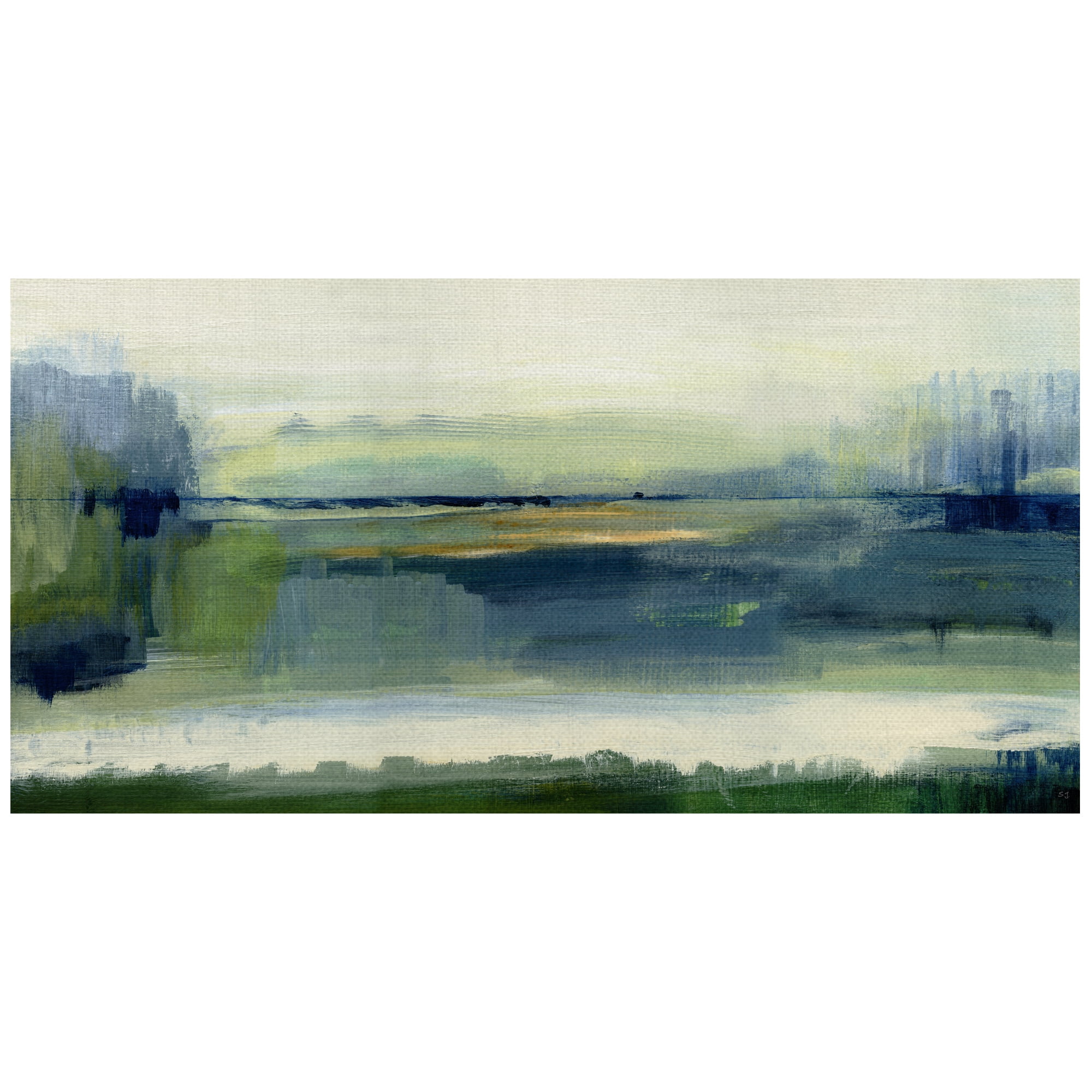 Glistening Meadow by Susan Jill Wrapped Canvas Art Painting Print