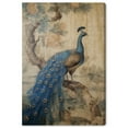 thumbnail image 1 of Glistening Peacock Canvas Retro Japanese Art Prints by Art Remedy, Gallery Wrapped, 16" x 24", 1 of 7