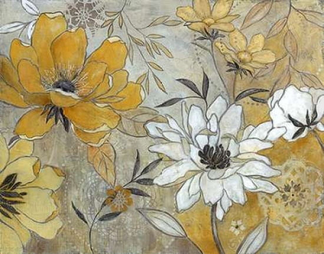 Glistening Petals Canvas Art - Carol Robinson (22 x 28)