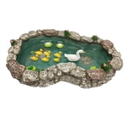 Duck Pond - A Miniature Duck Pond for a Miniature Fairy Garden and Miniature Garden Accessories by GlitZGlam