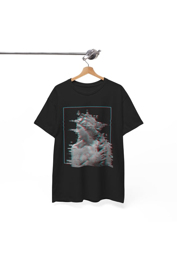 Glitch Edgy Tshirt, Alternative Clothes, Grunge Clothing, Vaporwave shirt, Retro