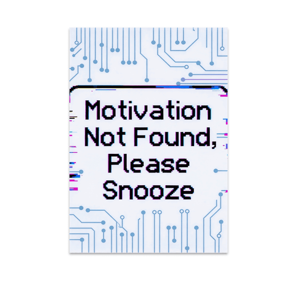 Glitch Tech Humor Design - Smart Home Enthusiast - 13x19 Poster Print
