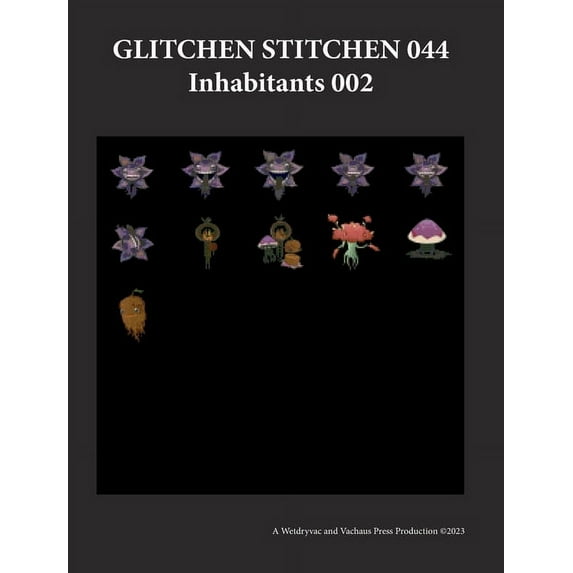 Glitchen Stitchen 044 Inhabitants 002 (Hardcover)