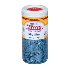 Glitter 4Oz Sky Blue - 12