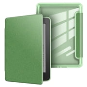 Glitter Acrylic Case for Kindle 10th Generation 6" 2019 Release - Glitter MatchaGreen | Ultra Thin Cover with Auto Wake/Sleep, Scratch Protection