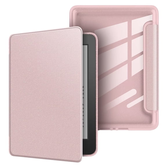 Glitter Acrylic Case for Paperwhite 10th Generation 6" (2018 Release) - Glitter Pink | Ultra Thin Cover with Auto Wake/Sleep, Scratch Protection