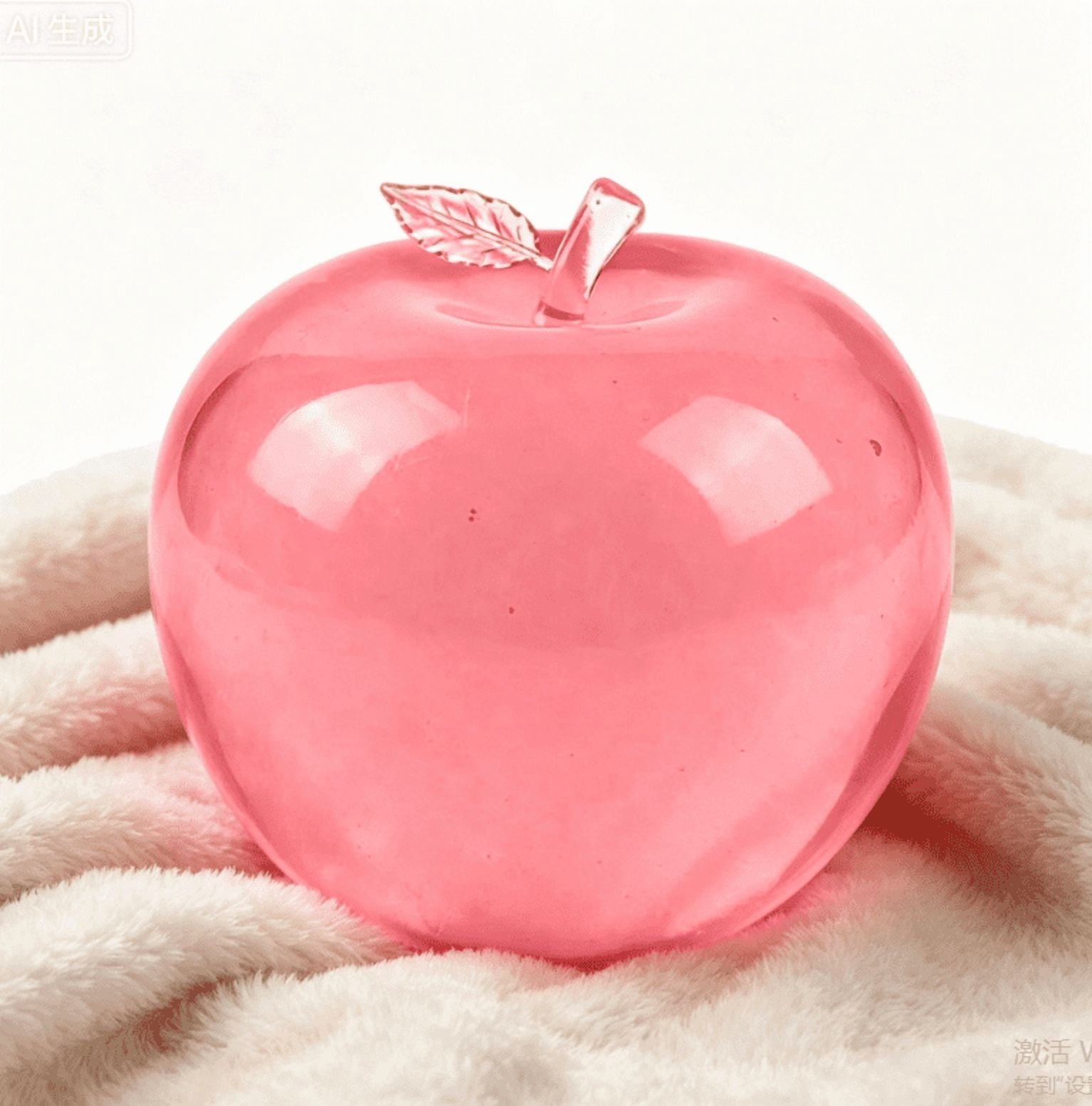 Squishy Pomme Rose 6cm – Anti-stress En Gel à Retour Ultra-lent, Jouet Sensoriel Pour Bureau