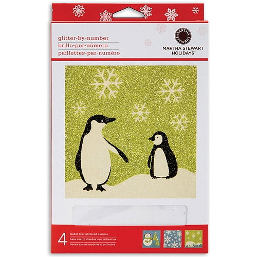 Glitter Art Kitwinter Wonderland