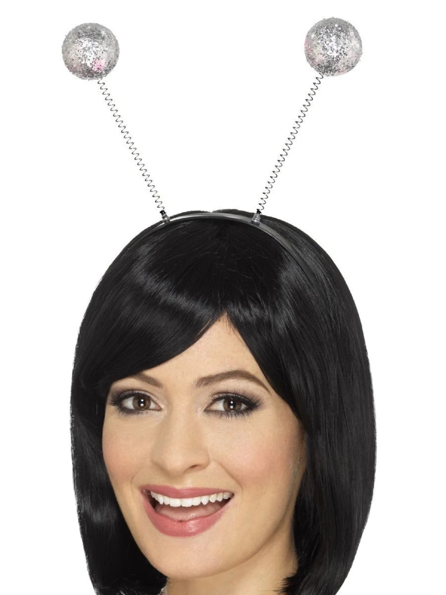 Glitter Ball Boppers Adult Black Glitter Ball Boppers Adult Black