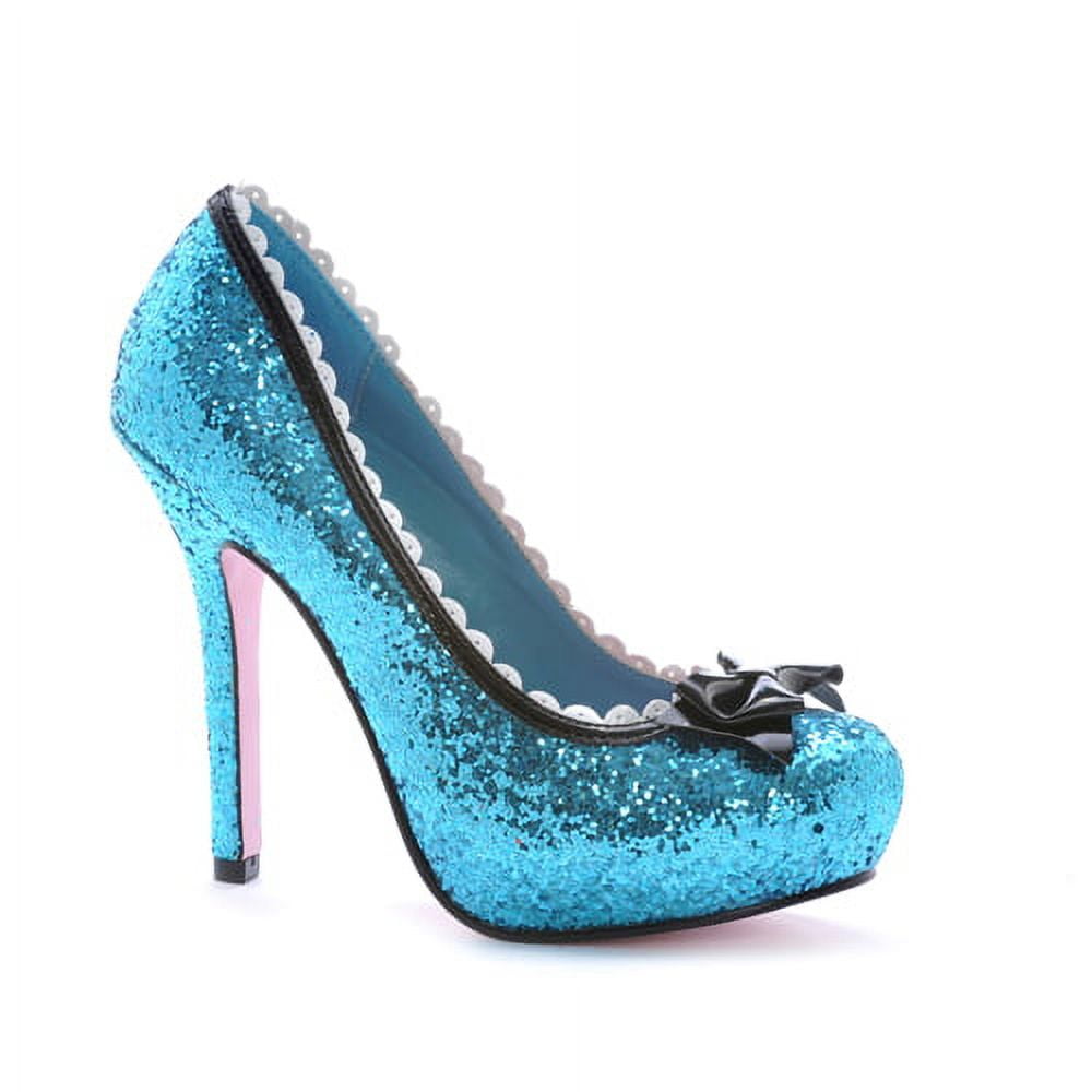 Glitter Blue Princess Womens 5