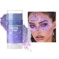 thumbnail image 1 of Glitter Body Paint Stick, Halloween Face and Body Paint Sticks, Holographic Metallic Glitter, Adult Festival Rave Stage Halloween Body Art Makeup, 0.56 Oz, 1 of 5
