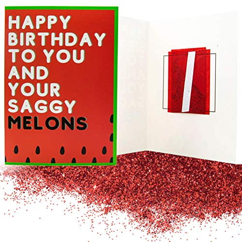 Glitter Bomb Greeting Card Practical Joke for Congratulations, Happy