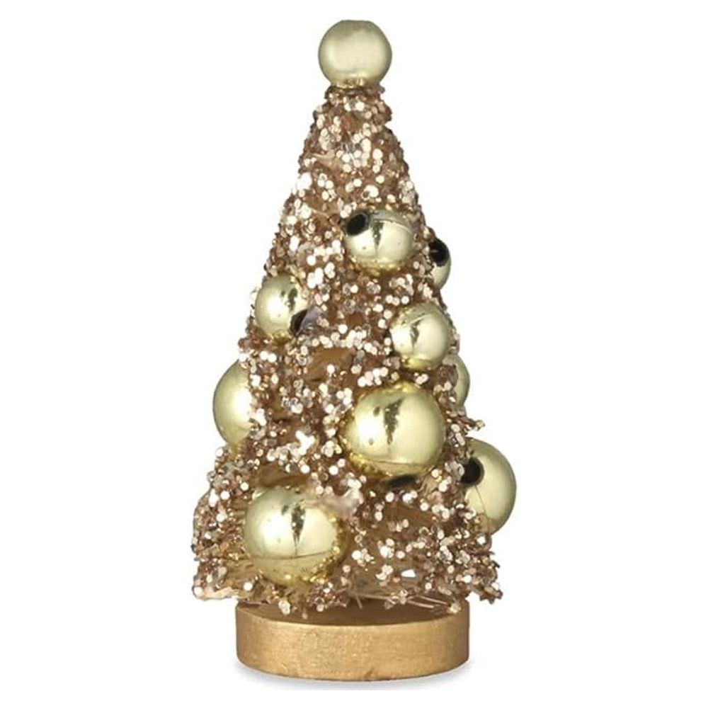 Glitter Bottle Brush Christmas Tree Vintage Decor