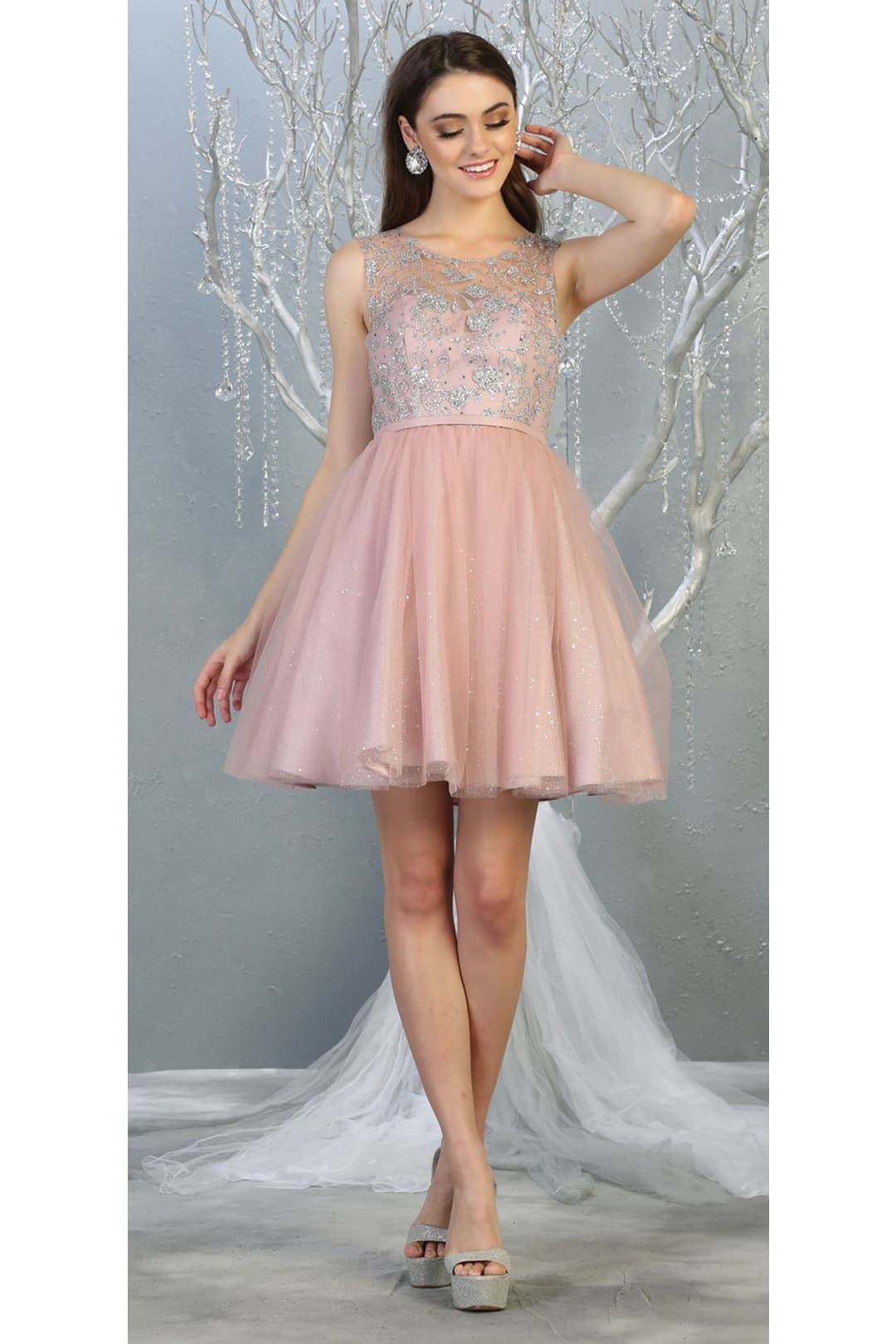 slim fit dress slacks Rose Pink Sequin Spaghetti Straps Slit Mermaid Bridesmaid Dress main image 0