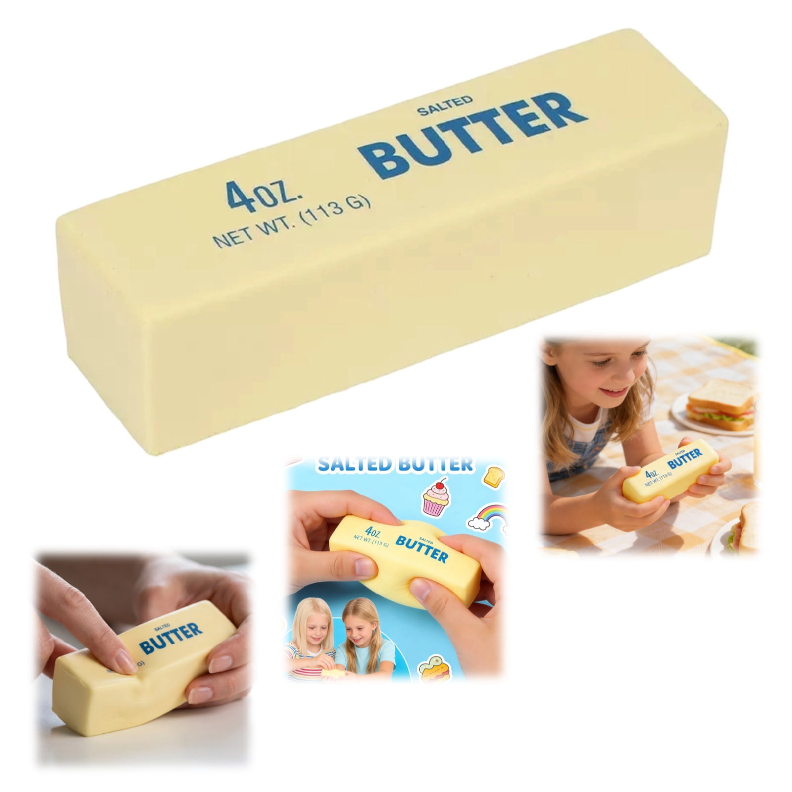 Htf Stick Glitter Butter Sticks Squishies, Squishies Butter Sticks, Fidget Toys ...