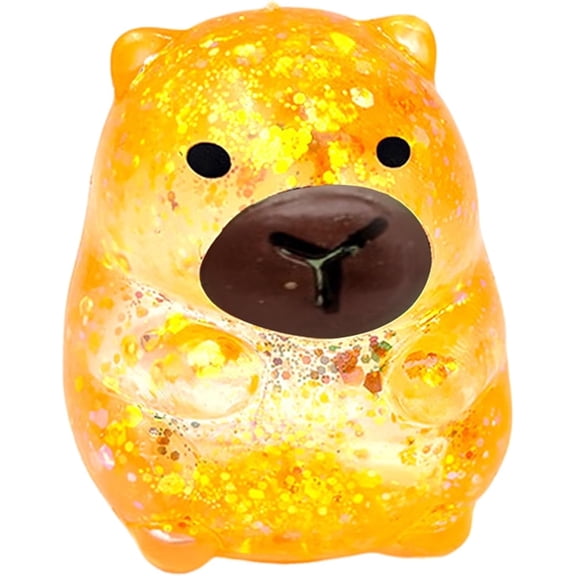 Clearance! Glitter Animal Squishies Toys, Cute Anxiety Relief Fidget Toys, Soft Squeeze Stress Balls, Animal Party Favors Stress Relief Gifts