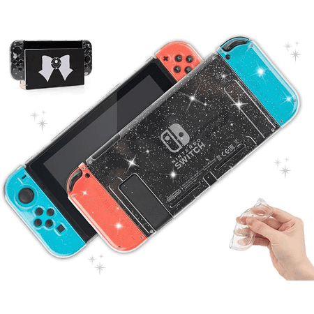 Glitter Case | Clear Shell Nintendo Switch Standard, Lite, OLED
