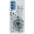 thumbnail image 1 of Glitter Case for Samsung Galaxy A15 5G, Galaxy A15 5G Liquid Case Cute Pink Moving Liquid Floating Sparkle for Girls Women Clear Soft TPU Protective Cover for Samsung Galaxy A15 5G Dandelion, 1 of 10
