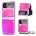 thumbnail image 1 of Glitter Case for Samsung Galaxy Z Flip 4, Luxury Anti-Drop Galaxy Z Flip 4 Case for Women Girls, Shockproof Protective Cover Non-Slip Case for Samsung Galaxy Z Flip 4 2022 - Rose, 1 of 1