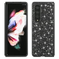 Glitter Case for Samsung Galaxy Z Fold 4 2022(5G), Allytech Slim Fit TPU Anti-Scratch Rugged Foldable Flip Shock Absorbing Sparkly
Cover for Samsung Z Fold 4, Black