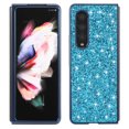 thumbnail image 1 of Glitter Case for Samsung Galaxy Z Fold 4 2022(5G), Allytech Slim Fit TPU Anti-Scratch Rugged Foldable Flip Shock Absorbing Sparkly 
 Cover for Samsung Z Fold 4, Blue, 1 of 5