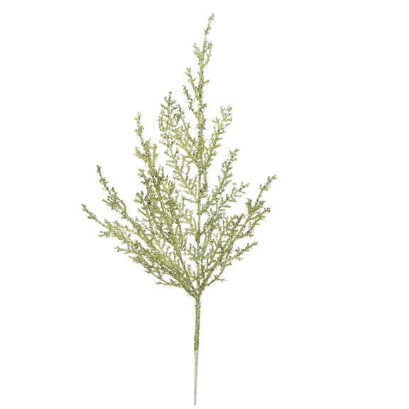 Glitter Cedar Pick 15"-Green