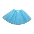 thumbnail image 1 of Glitter Children's Mesh Skirt Girls' Dance Performance Skirt Half Body Skirt Q0, 1 of 1
