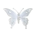 thumbnail image 1 of Glitter Christmas Butterfly Ornaments with Clip for Christmas Tree Decoration, Hanging Butterfly Indoor Christmas Decoration, 1 of 7