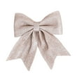thumbnail image 1 of Glitter Christmas Tree Topper Bow Sequin Wreath Bows Large Decorative Bows for Xmas Tree Home Door Outdoor Indoor Christmas Party Decorations and Holiday Displays, 17*20CM, 1 of 6