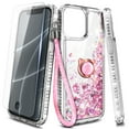 thumbnail image 1 of Glitter Clear Case for iPhone 14 Plus, Sparkly Soft Protective Case for Women Girls Sparkle Shockproof Cover, Clear, 1 of 6