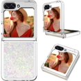 thumbnail image 1 of Glitter Clear Sparkly Bling Case for Samsung Galaxy Z Flip5, Flowing Liquid Quicksand Cover Soft TPU Phone Case for Samsung Galaxy Z Flip 5  Colorful, 1 of 12