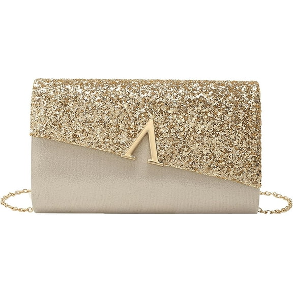 Glitter Clutch Bags for Women Evening Wedding Purse Sparkly Shiny Handbag for Women Elegant Ladies Party Clutches