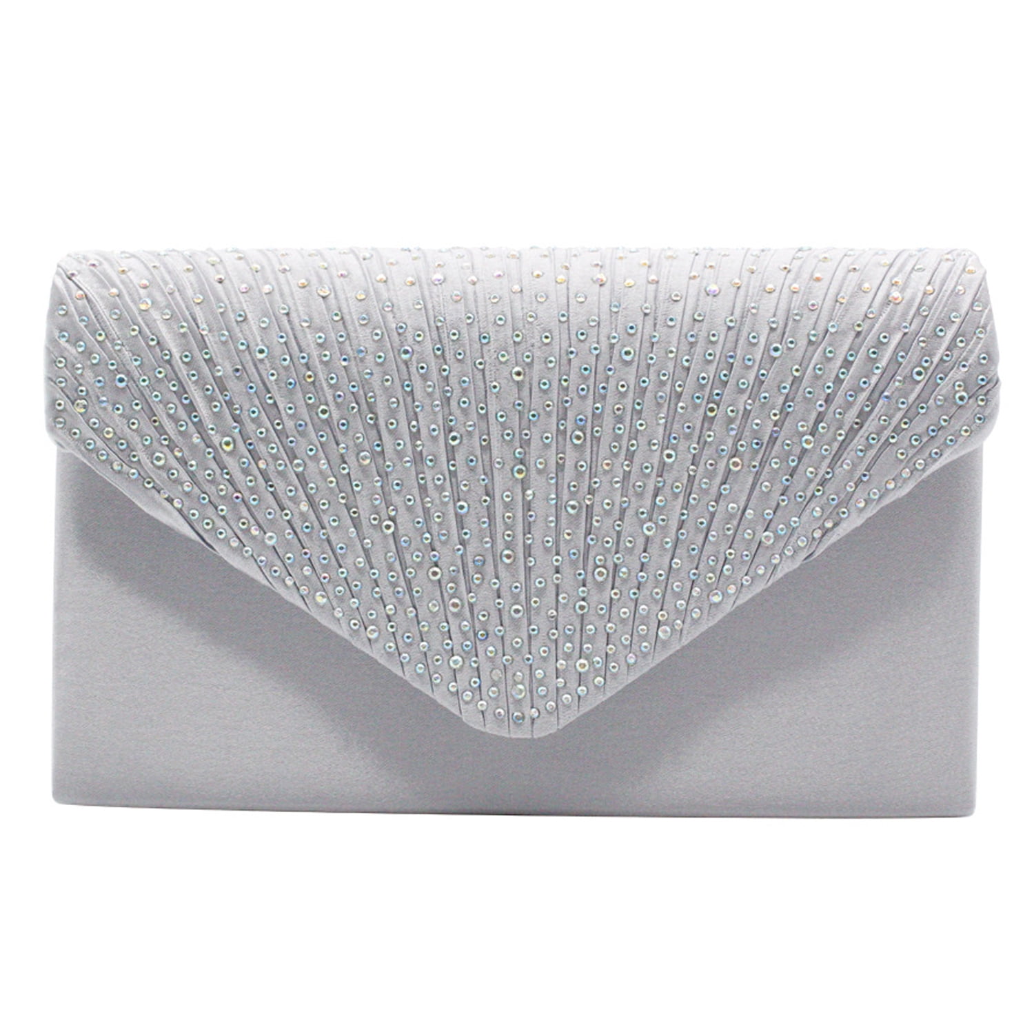 ELEOPTION Women Ladies' Triangle Bling Glitter Purse For Girls Crown Box Clutch  Evening Luxury Bags for Party Prom (silver) by Eleoption : Amazon.in:  Fashion