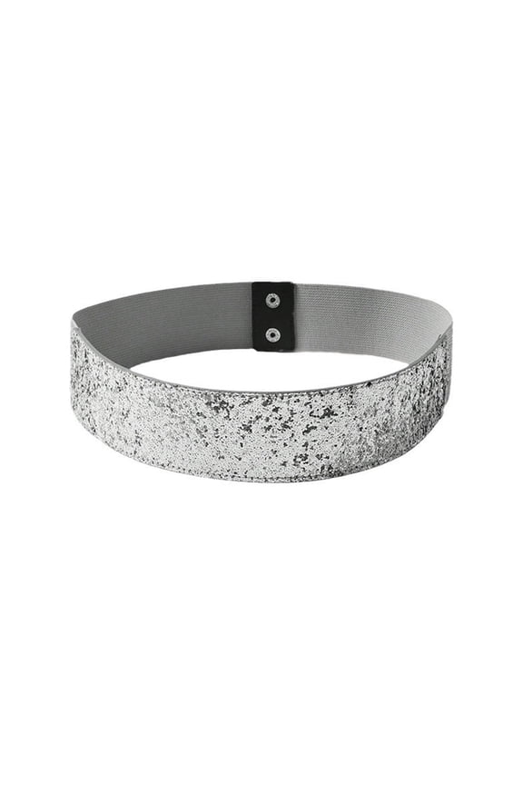 Glitter Corset Waist Chain Underbust Grunge Belt for Proms Club Party Daily