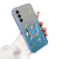 thumbnail image 1 of Glitter Cover Compatible with Samsung Galaxy M14 Case Butterfly Kickstand Case for Samsung M14 Soft TPU Electroplated Bling Shockproof Shell for Women Girls Cover for Galaxy M14, 1 of 7