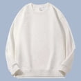 thumbnail image 1 of Glitter Crewneck Sweatshirt Mens & Women Pullover Shirt Sparkle Partywear Sweatshirt (White XXXL), 1 of 2
